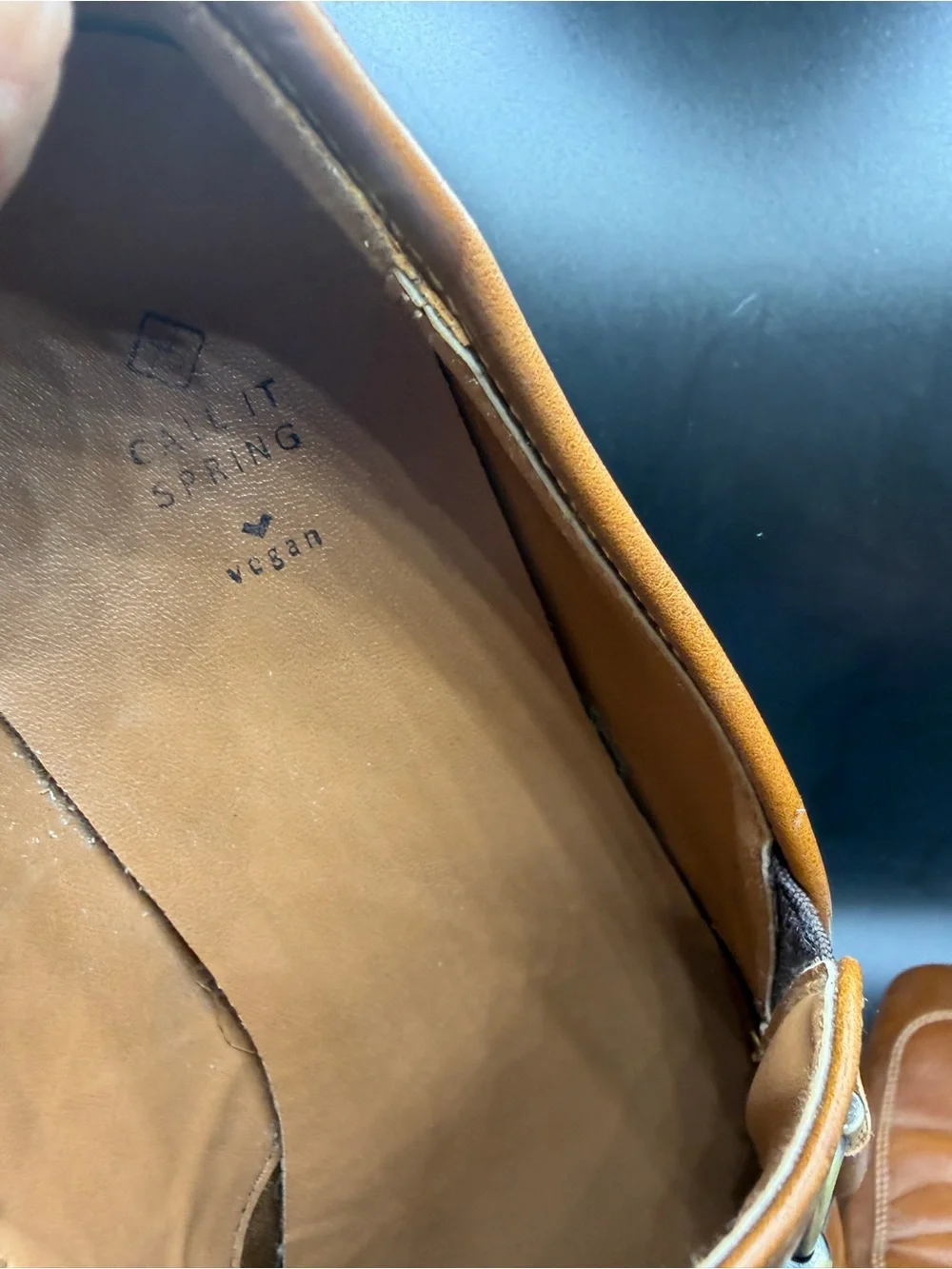 Call it spring Men's Tan Leather Bit Loafers